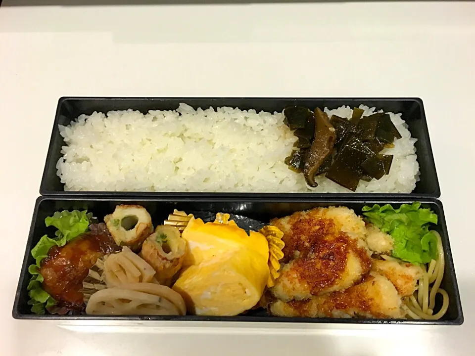 ササミカツのお弁当。|Chiharuさん