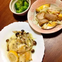 Snapdishの料理写真:カレイのレモンソース
豚の角煮とゆで卵|まささん