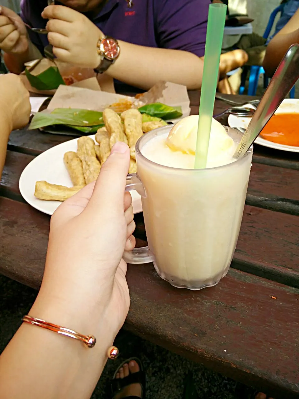 Coconut skake, Malacca, Malaysia.|jcgraceeさん