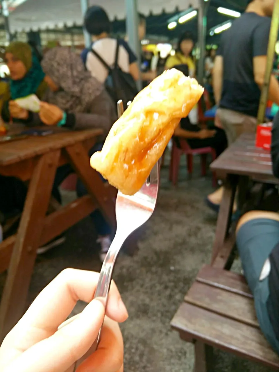 Snapdishの料理写真:Keropok, Malacca, Malaysia.|jcgraceeさん