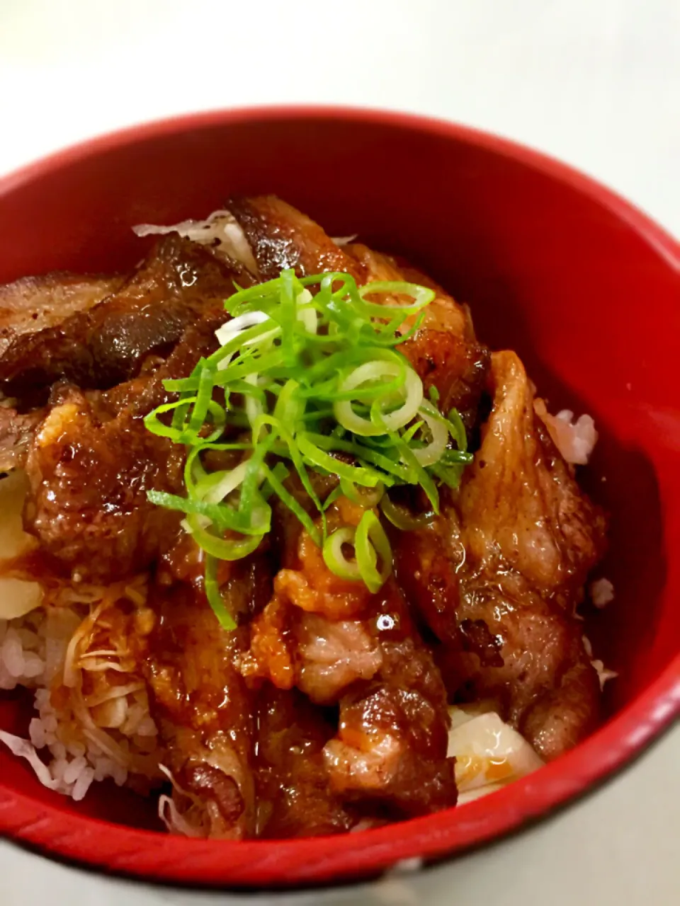 Snapdishの料理写真:2016/09/16 焼肉丼(*ˊૢᵕˋૢ*)|愛華さん