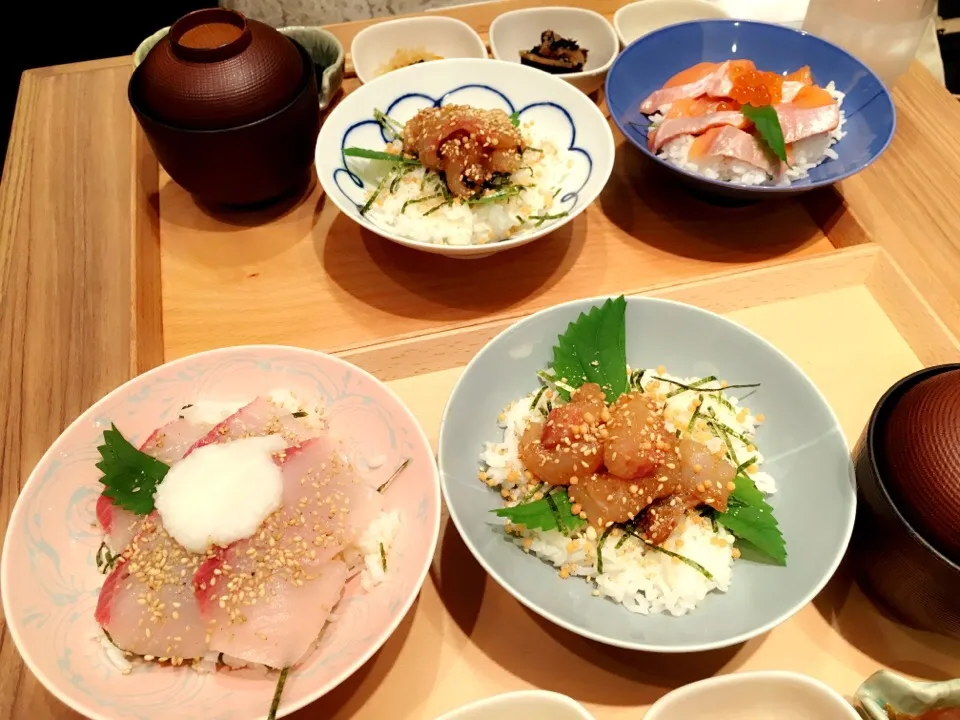 ブリとろろ丼 鯛茶漬け|Ａｋａｒｉ♡さん