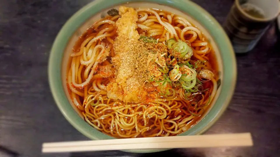 Snapdishの料理写真:ミックス(うどんと中華麺)|Yasuyoさん