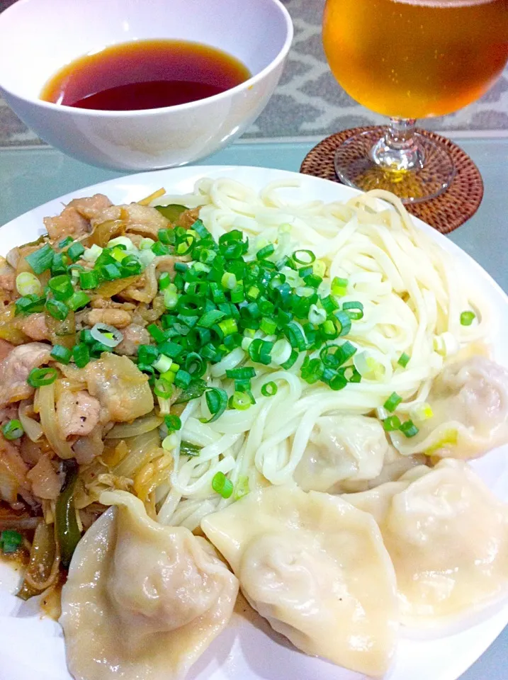 男の独り飯！特製肉すいうどん 水餃子付き‼︎|soukubotaさん