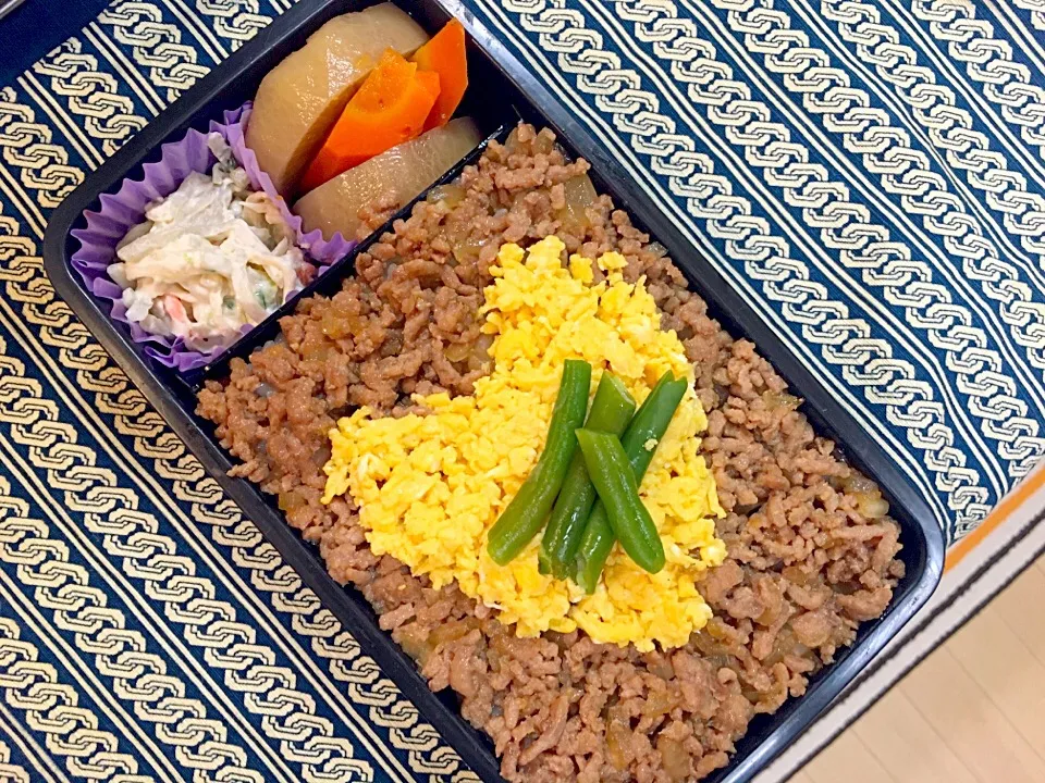 三色弁当|ゆさん