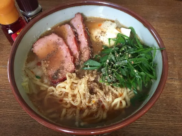 マルちゃん正麺🍜、味噌味❗️꒰✩'ω`ૢ✩꒱✨|サソリさん