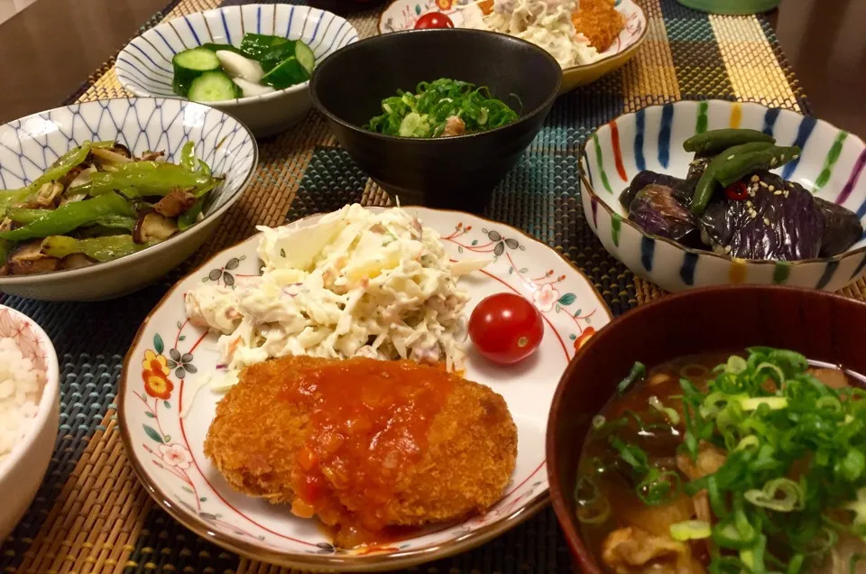 Snapdishの料理写真:昨日の夕飯。|sono.kさん