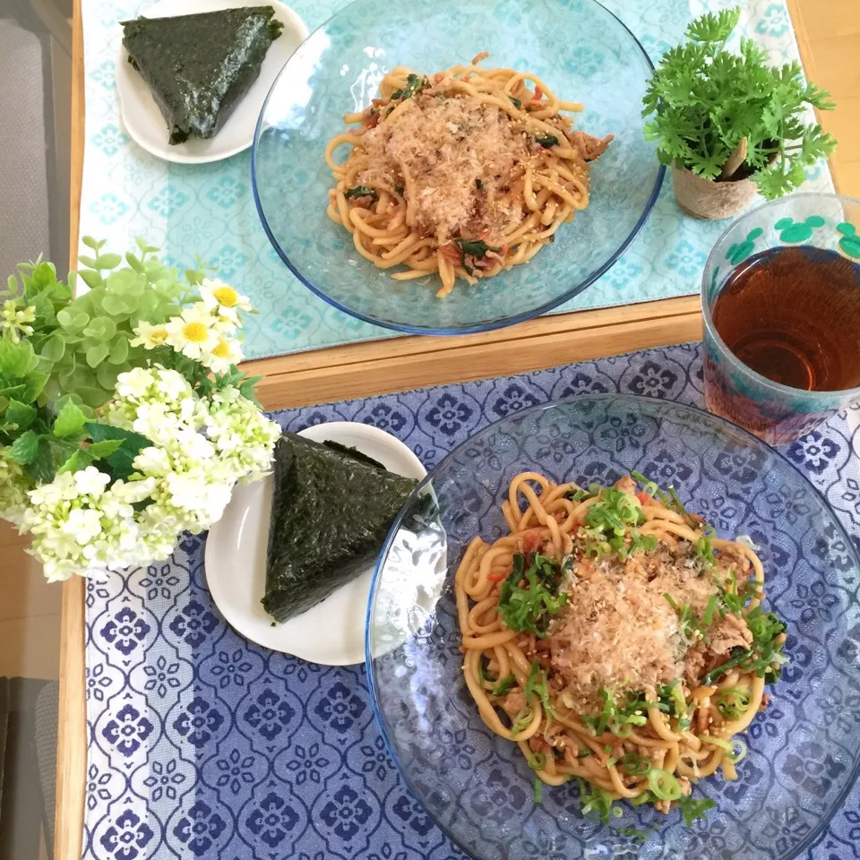 Snapdishの料理写真:9/17❤︎主人と娘の休日ランチ❤︎|Makinsさん