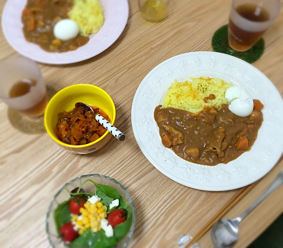 Snapdishの料理写真:友達が来た日の本気カレー|まろぬこさん