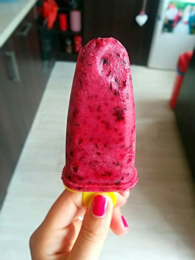 #homemade #icecream #fruity|LucieFoodさん