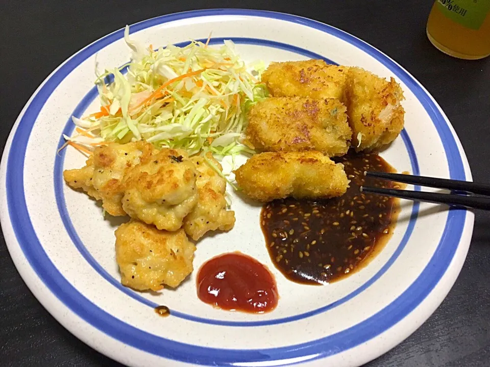 チキンナゲット＊鶏胸肉の大葉チーズフライ|naomiさん