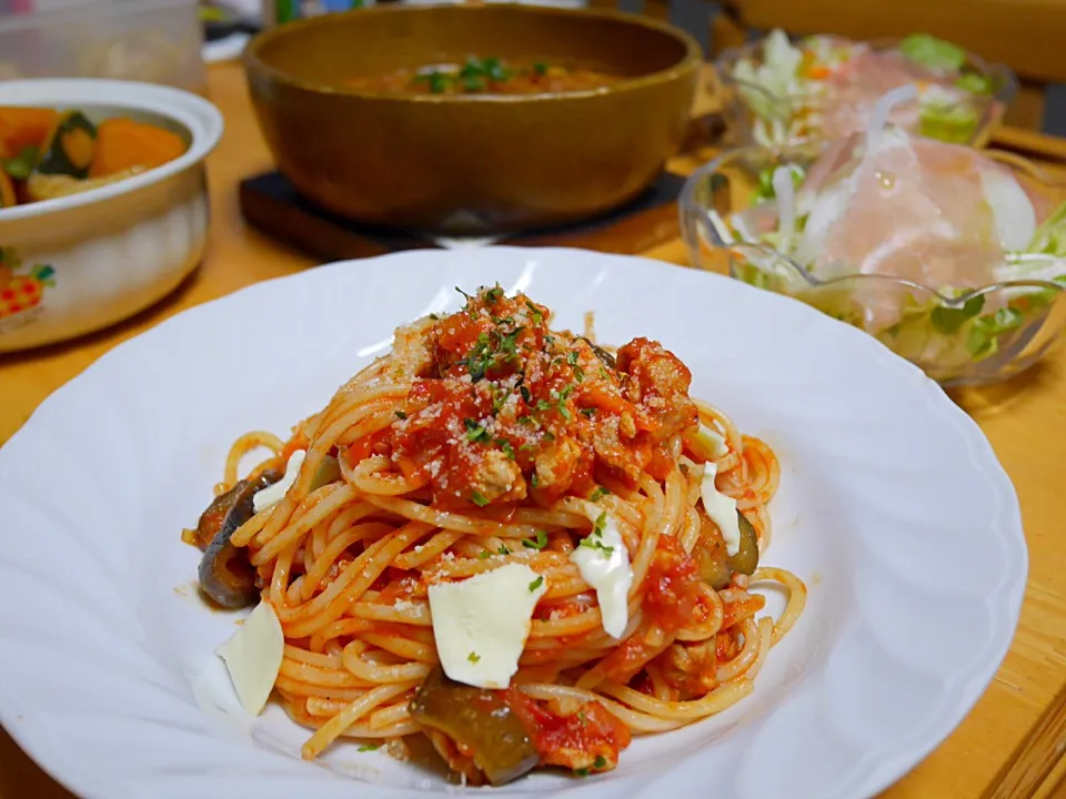 茄子のボロネーゼ🍝|ａｙｕｍｉさん