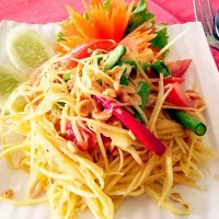 Traditional Thai style papaya salad|Sevi Kovacsさん