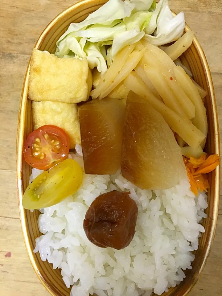 ベージュヴィーガン弁当。今日からまたハードワーク。|aiさん