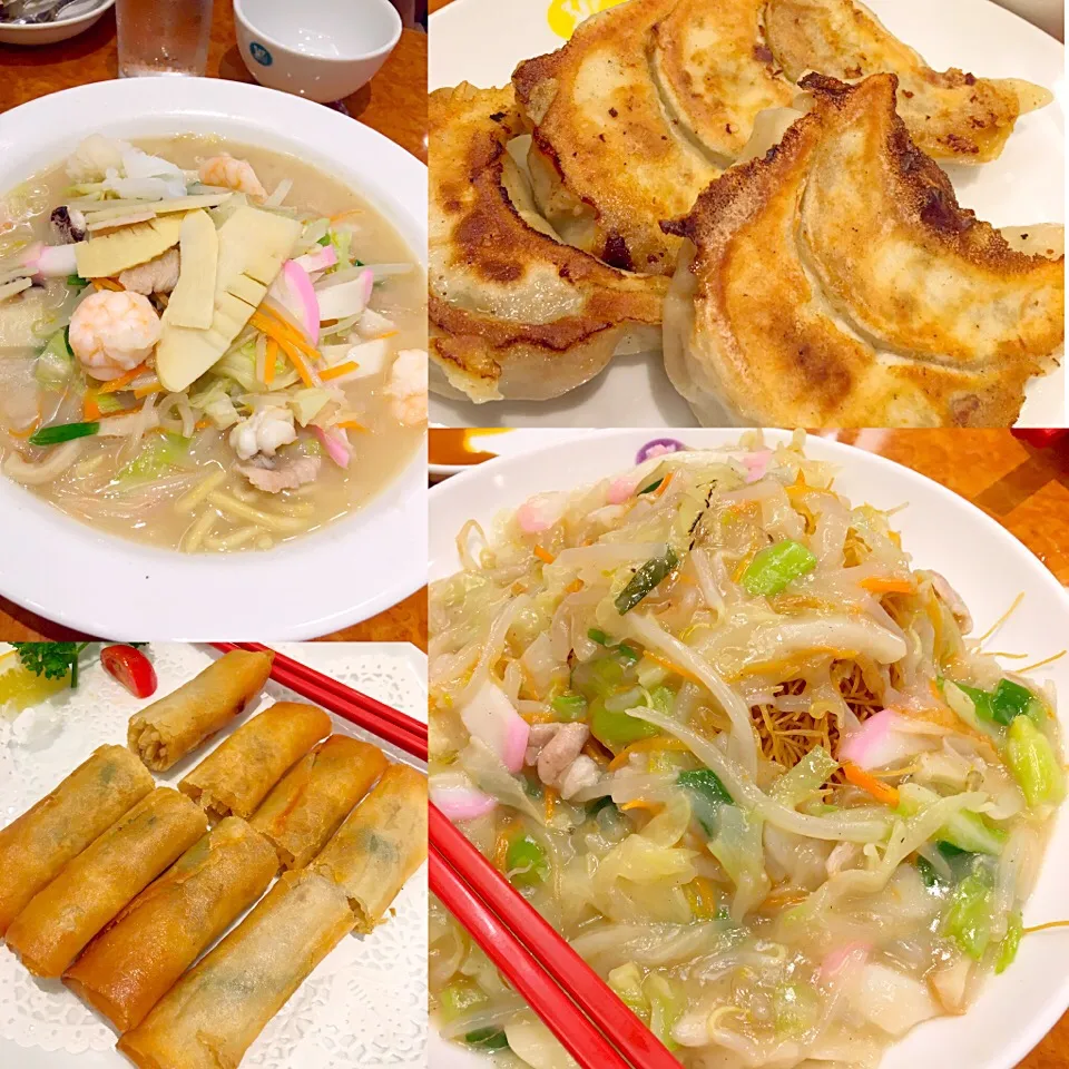 Snapdishの料理写真:長崎皿うどん&ちゃんぽん|ゆきりん。さん