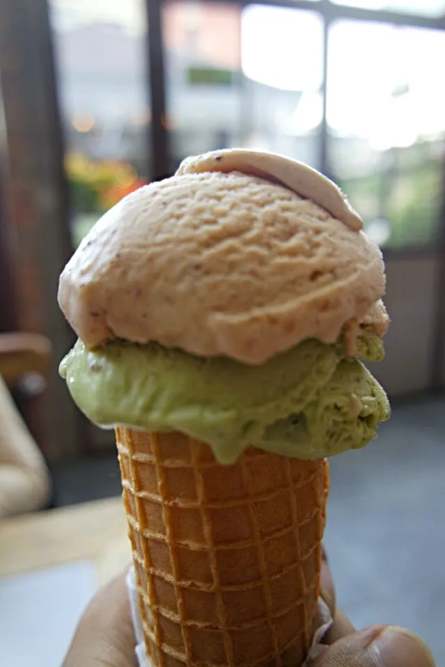 Cinnamon and Lemon Basil Gelato|Kjohärtantå McMaéさん