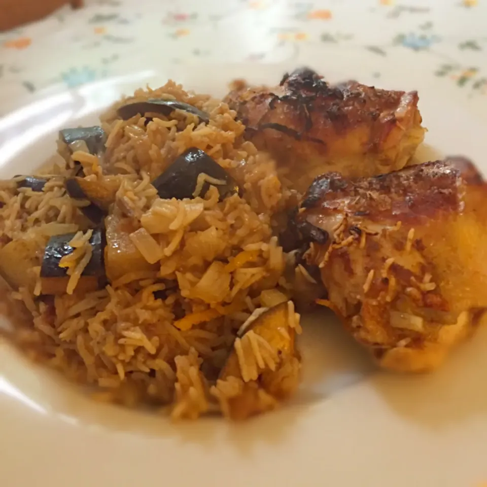 Morroccan Chicken with Rice|lucyhummerstoneさん