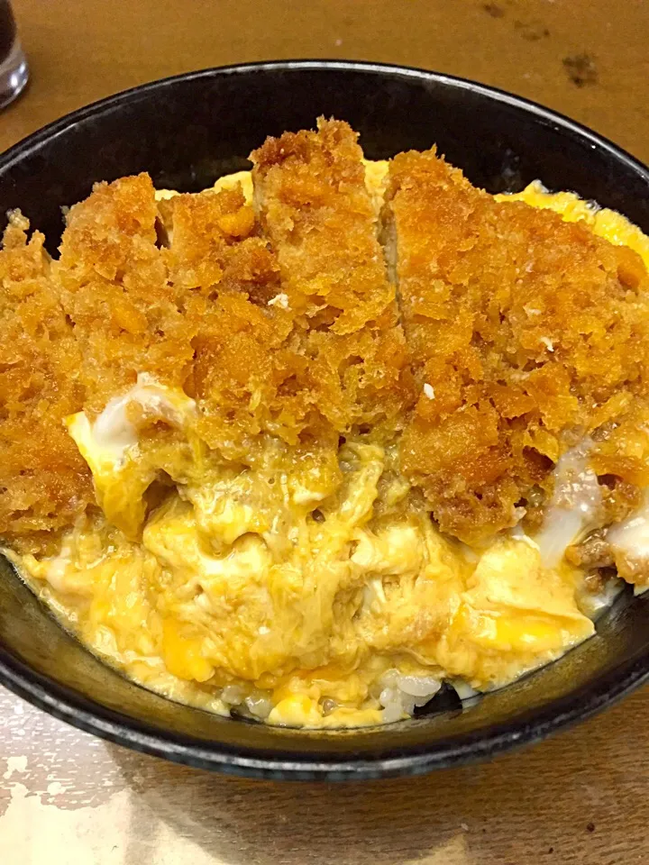 Snapdishの料理写真:チキンカツ丼！|yakimaさん