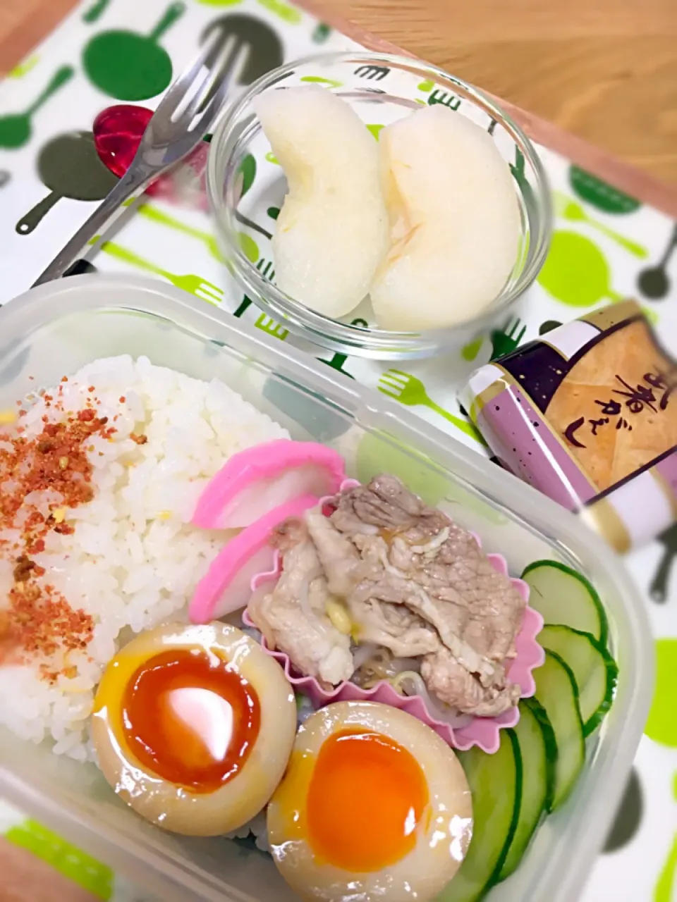 豚しゃぶ煮卵弁当|大塚 友子さん