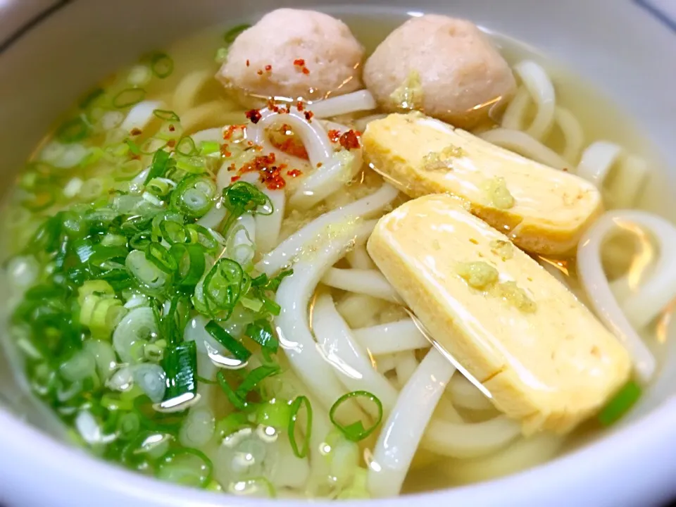 昨日の出汁を使い〆は
「かやくうどん」|muutさん