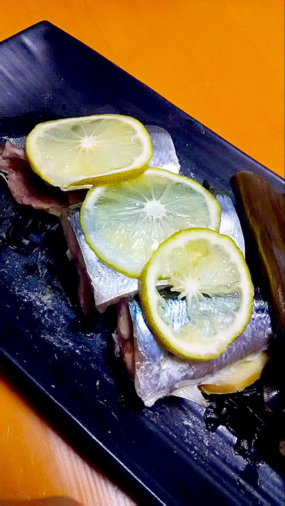 サンマの酒蒸し🐟🍶|ちはるさん