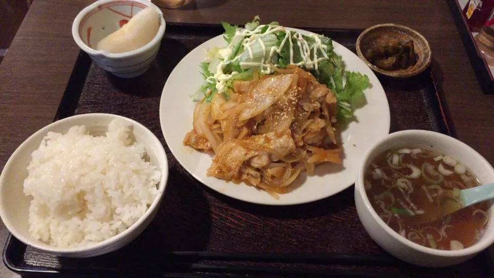 スタミナ焼肉定食|おっちさん