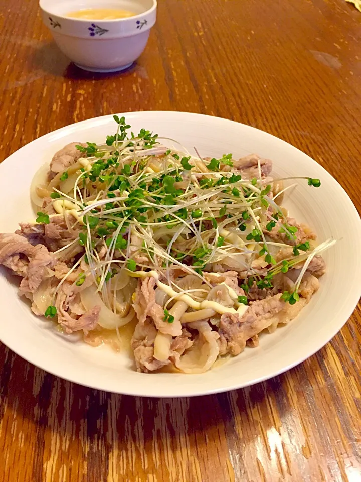 mi_neneco♪さんの料理 豚こま肉と野菜のアジアン炒め＊ブロッコリースーパースプライトてんこトッピングw|のりおさん