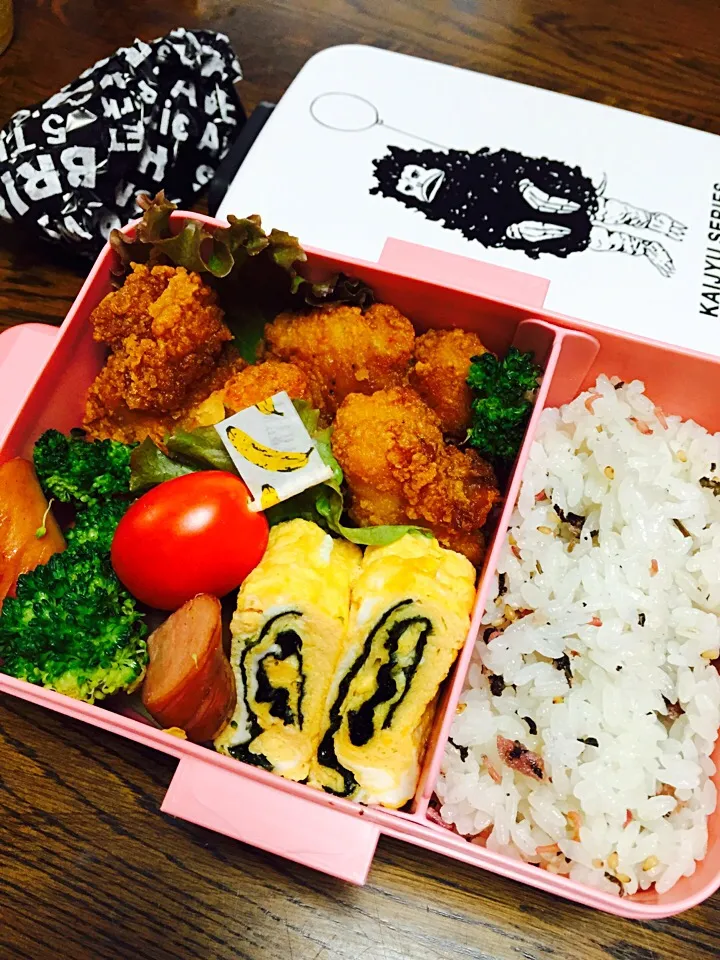 Snapdishの料理写真:今日の娘っちの お弁当|えみちさん