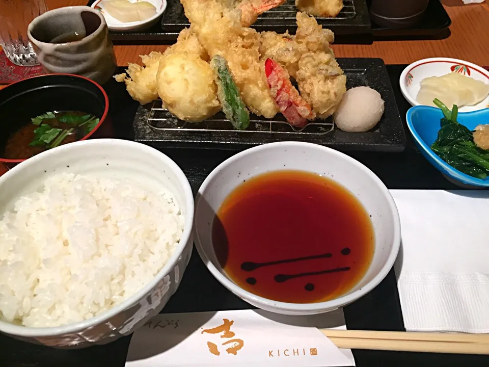 熊本フェア・大エビ天ぷら定食|まるちゃんさん