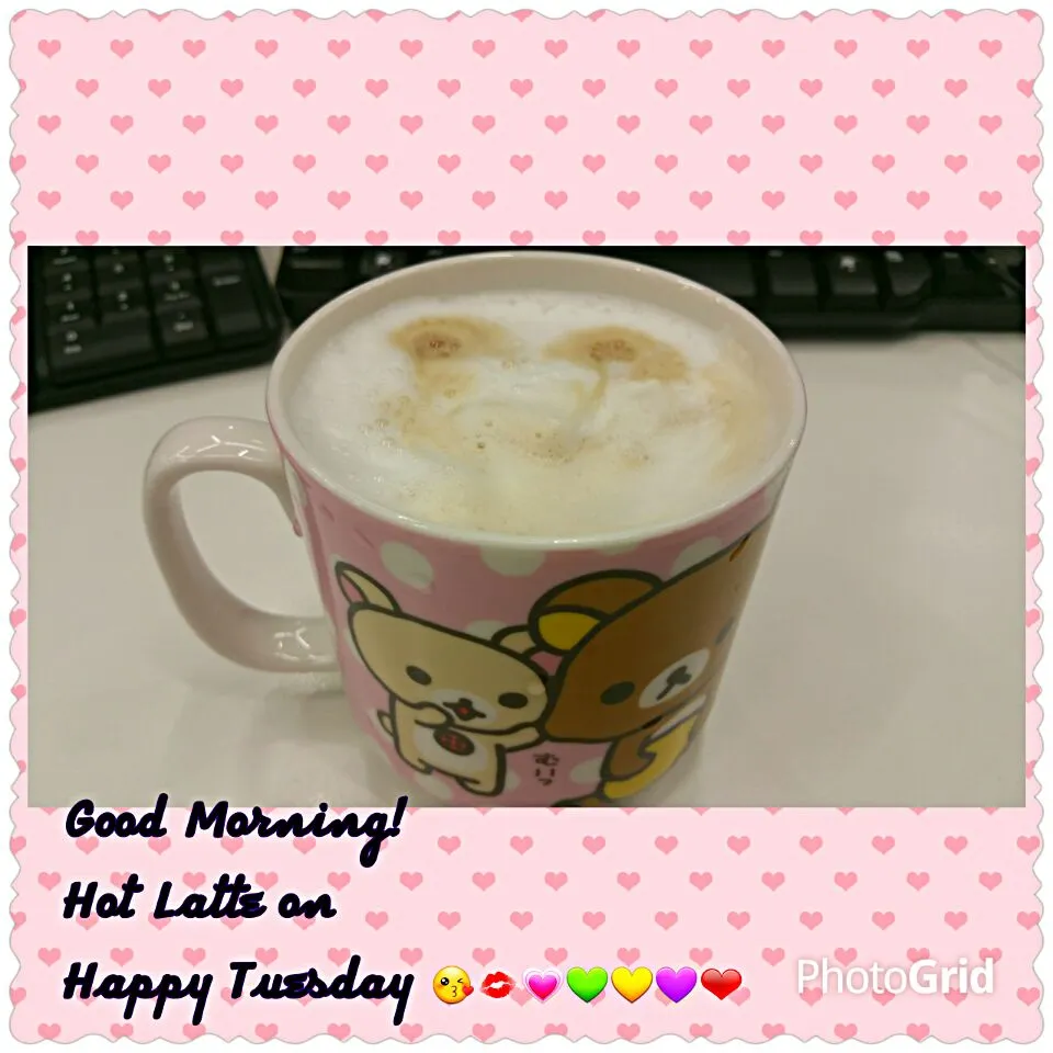 Hot Latté @ work 💖✌|🌷lynnlicious🌷さん