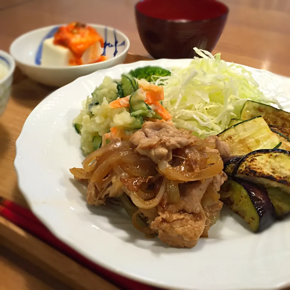 生姜焼き定食|ジャスミンリリーさん