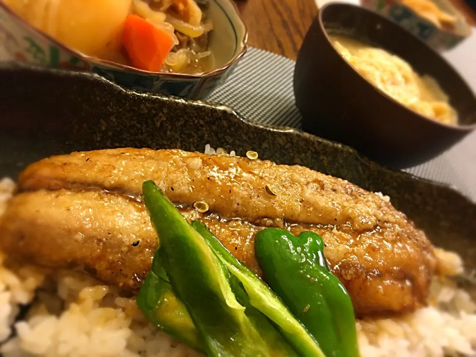 秋刀魚の蒲焼き丼|yukarinさん