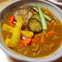 Snapdishの料理写真:#夏野菜のスープカレー|鈴村悦子さん