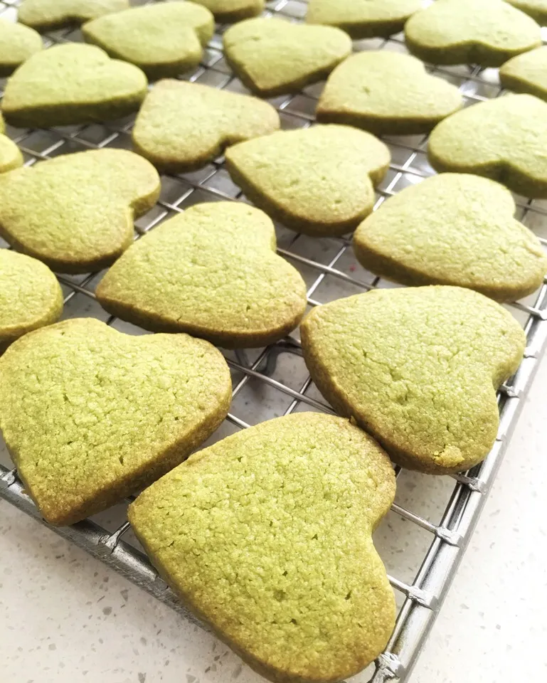 抹茶クッキー Matcha cookies|coxiella24さん