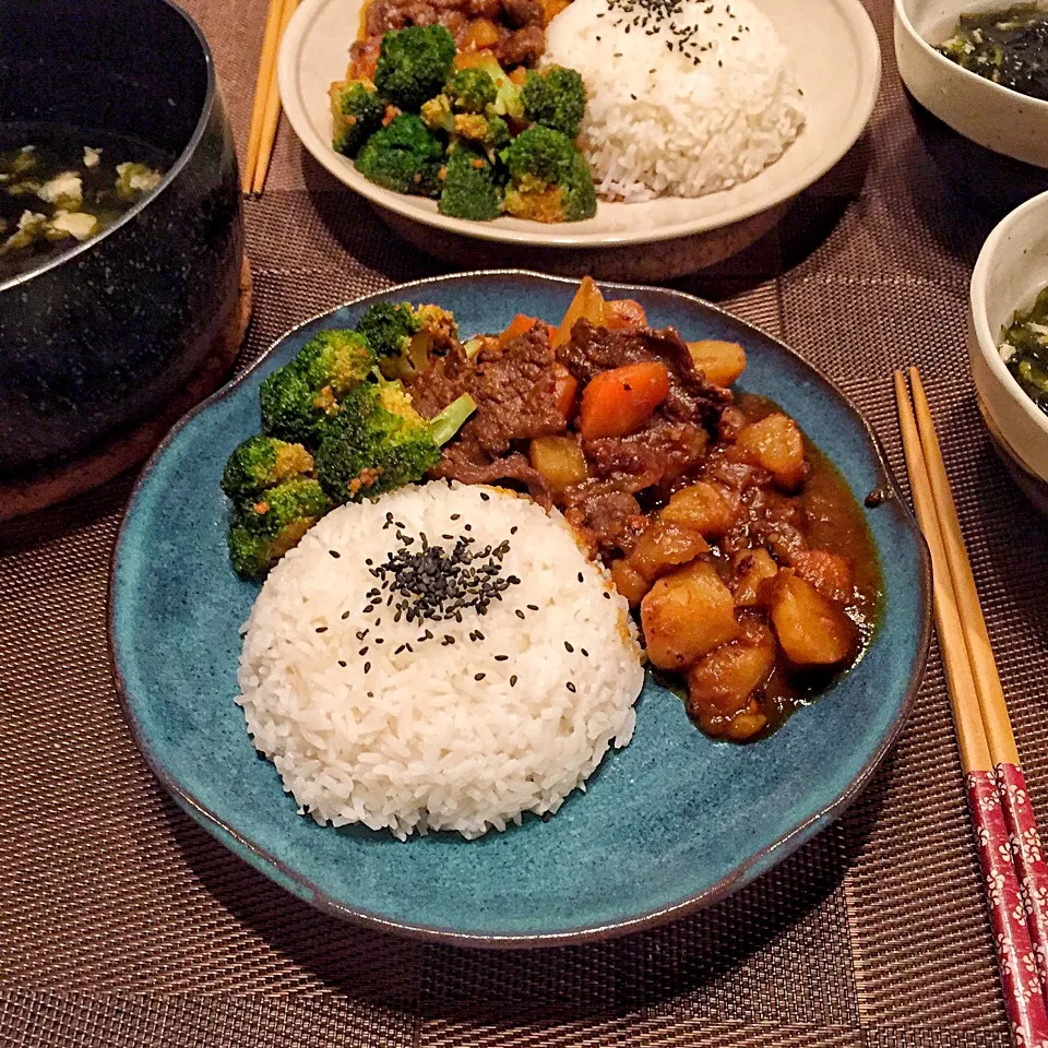 Curry Beef with potatoes #dinner#|Connyさん