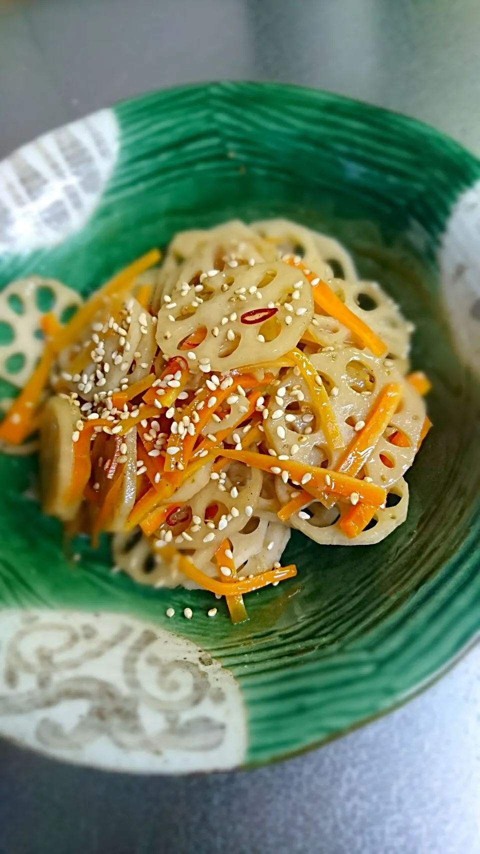 蓮根と人参のきんぴら|藤田 まり子さん