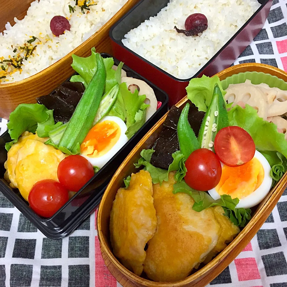 9/21 中学男子のお弁当&パパ弁|おおけいさん