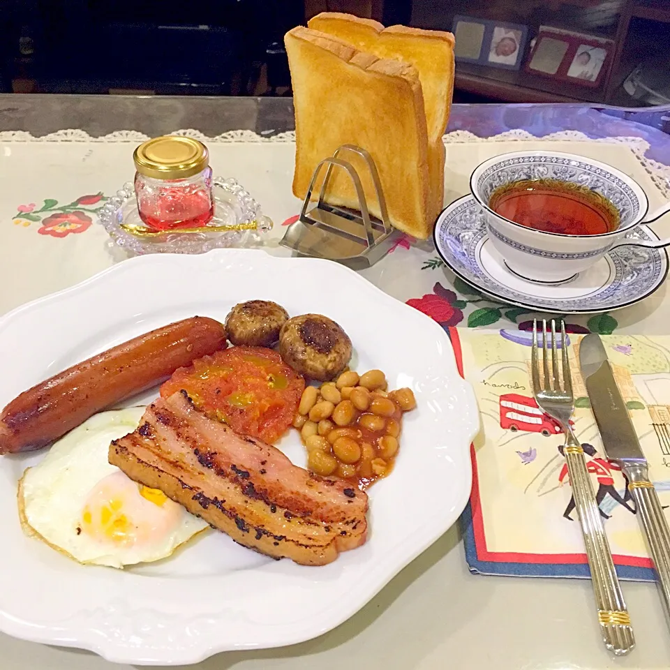 我が家でEnglish breakfast🇬🇧|Seikoさん