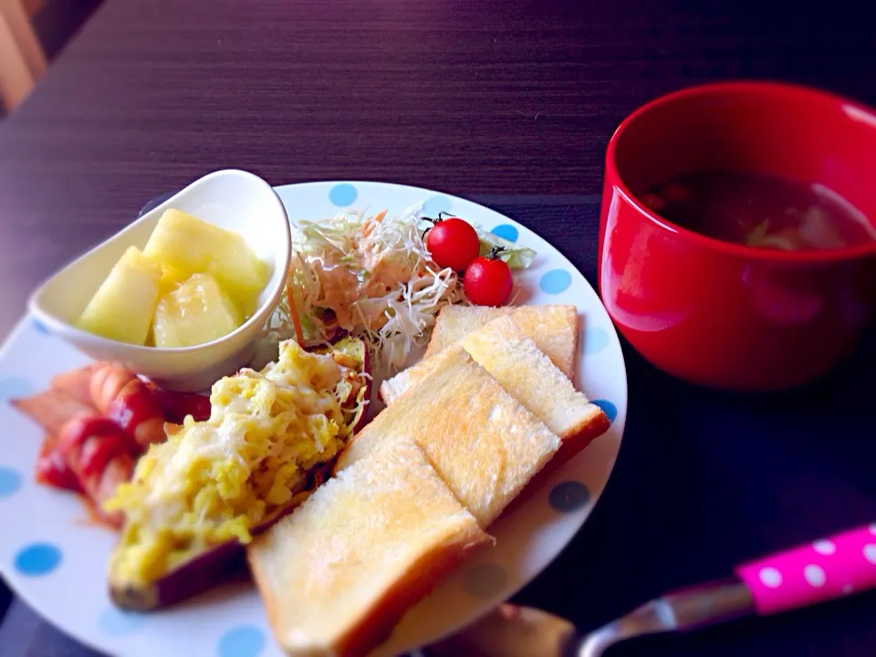 0921♡朝ごはん|もかちぃさん