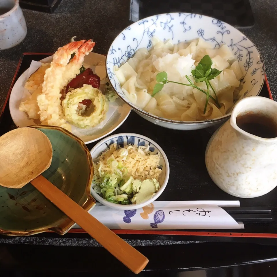 あったかい海老おろし、きしめんで|美也子さん