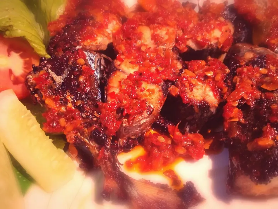 ikan Siram Sambal Macan by (Mama Candice) "Sambira"|hans bartelsさん