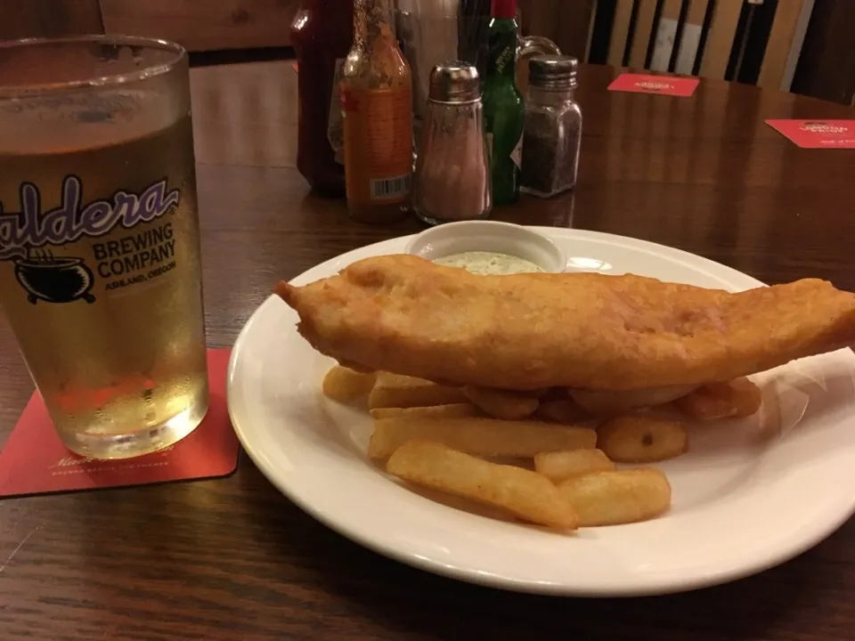 Fish and Chips and Pint night!|PegaOさん