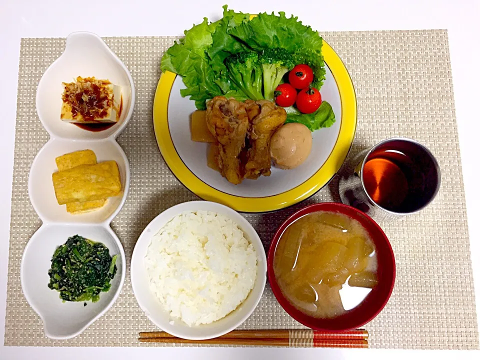 鶏手羽と大根と卵のさっぱり煮💖|あゆかさん