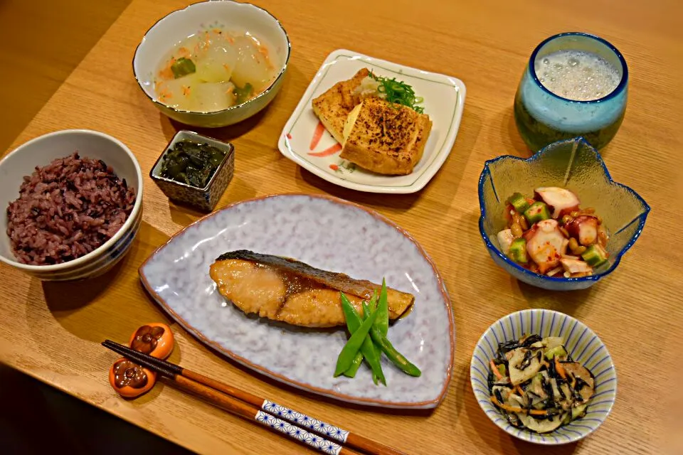 やずの照り焼き定食|ゆきっぴさん