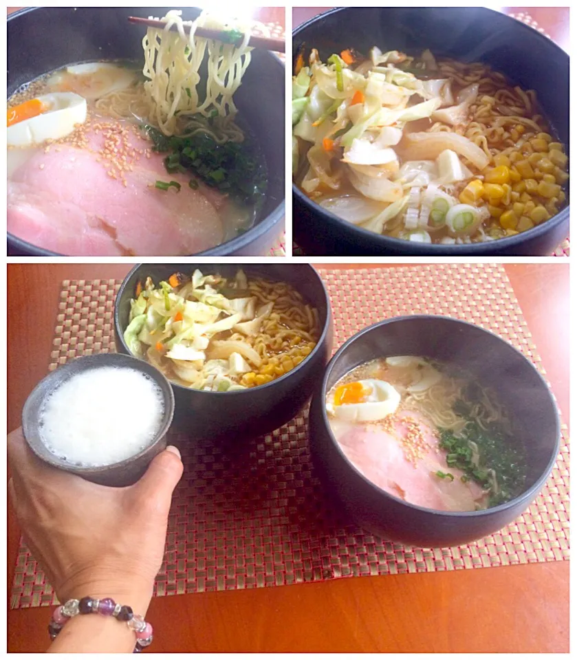 Ramen🍜マルちゃん製麺 豚骨&味噌|🌈Ami🍻さん