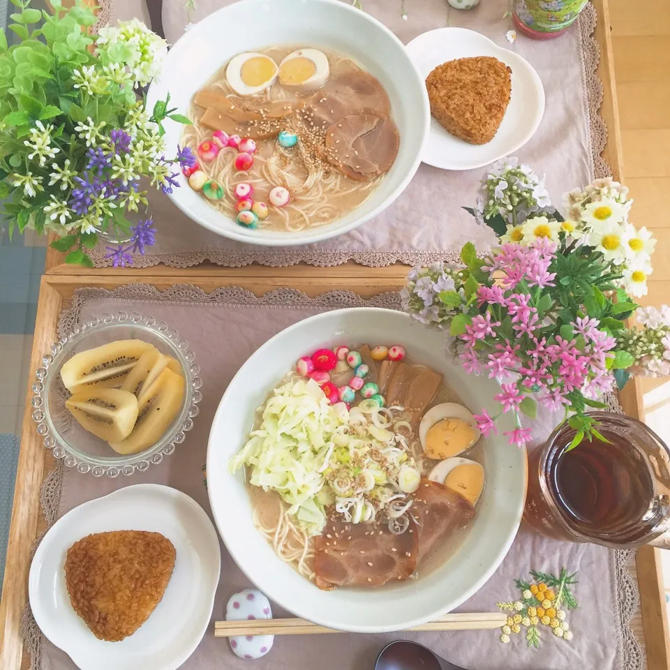 Snapdishの料理写真:9/22❤︎主人と娘の休日ランチ❤︎|Makinsさん