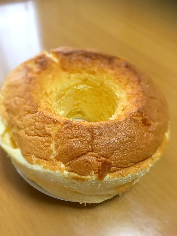 Snapdishの料理写真:プレーンのシフォンケーキ|Kasumiさん