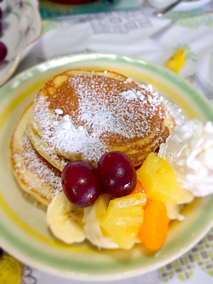 Snapdishの料理写真:ホットケーキ 豪華版
めっちゃ うまそう にできたー(*´ｰ｀)ゞ|ゆりささん