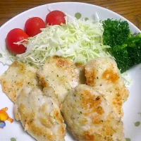 鶏ムネ肉の塩レモン焼き|youさん