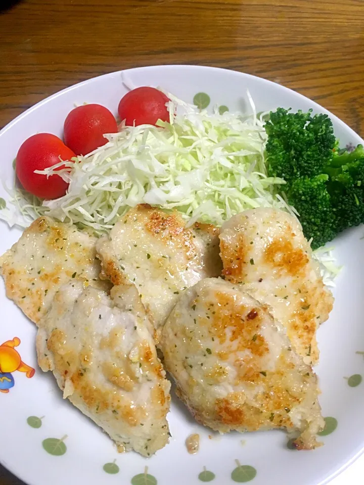 鶏ムネ肉の塩レモン焼き|youさん